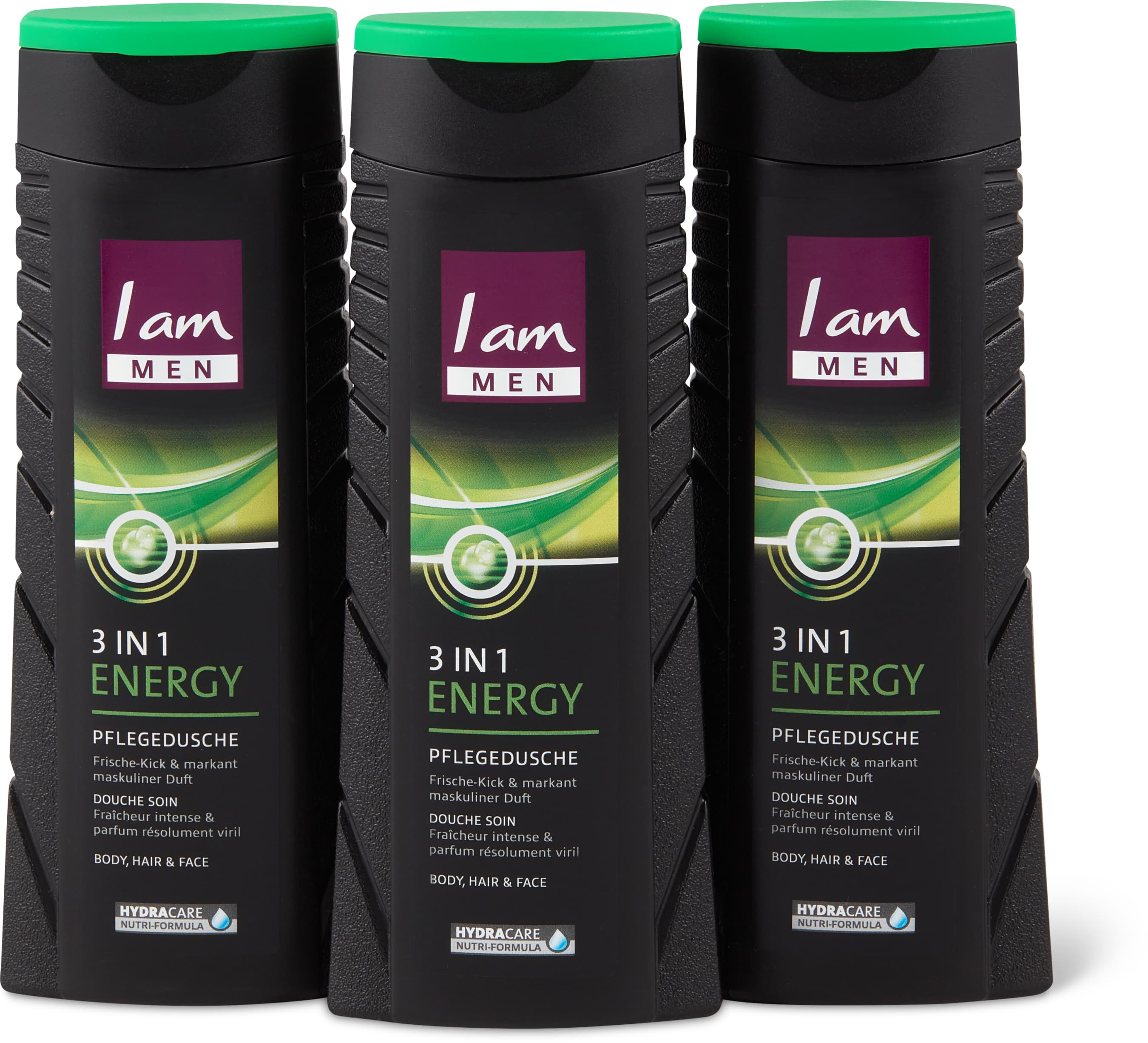 Docciaschiuma trattante 3in1 Energy